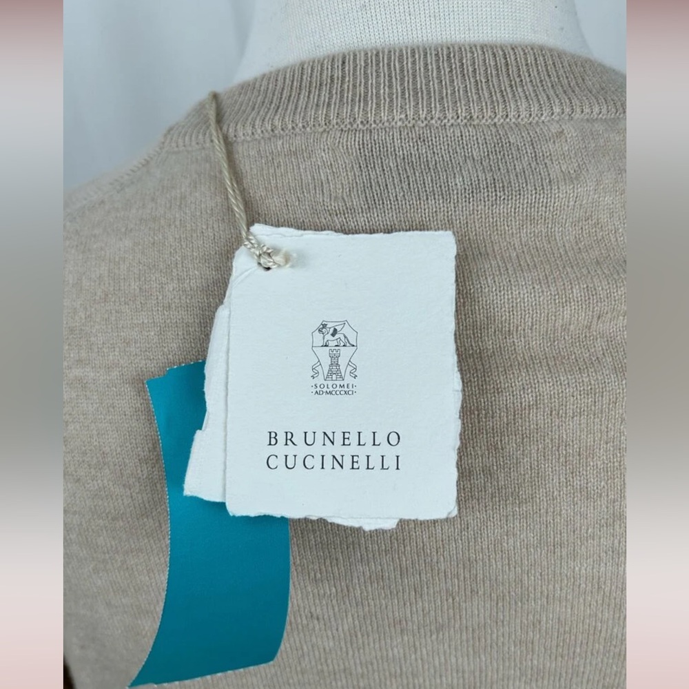 Brunello Cucinelli Beige Knitwear